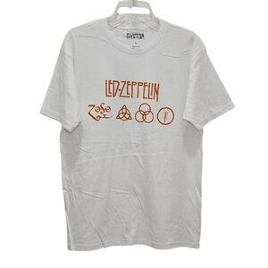 Led Zeppelin Graphic Band Tee Size Size 2XL New Unisex Rock Retro Short Sleeve